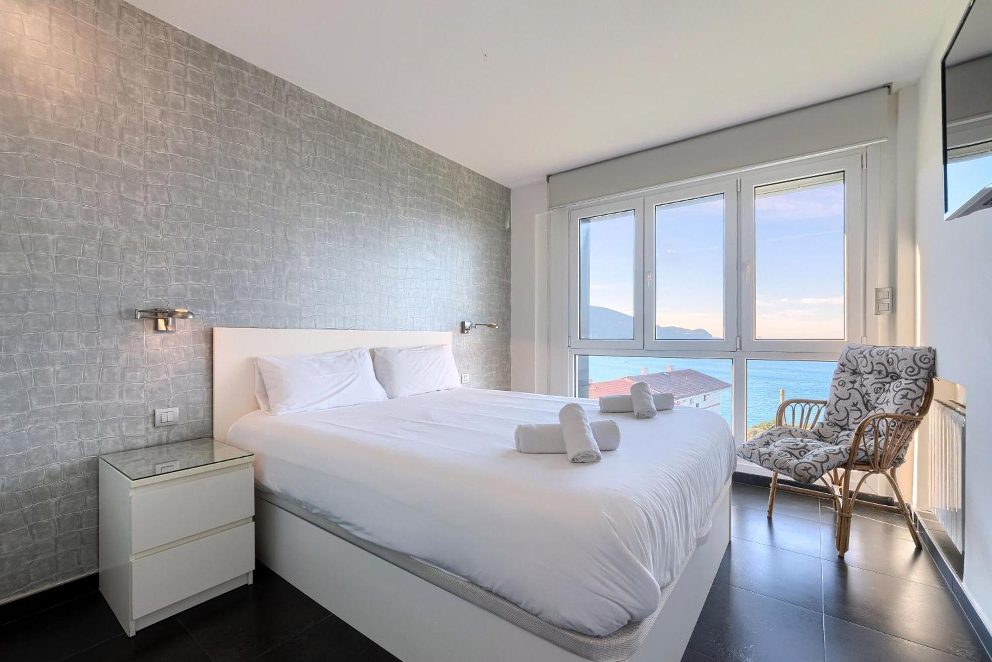 Vistas 180º, Al Mar, Puesta De Sol, Free Wifi-Parking Bakio Exterior foto